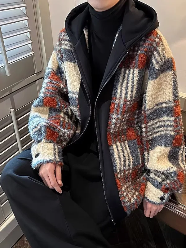 American Sle Plaid Hooded Jaet plus Size 300 Pou Casual Warm Men's Clothing Zipper Closure Polyester Winter Coat
American Sle Plaid Hooded Jaet plus Size 300 Pou Casual Warm Men's Clothing Zipper Closure Polyester Winter Coat