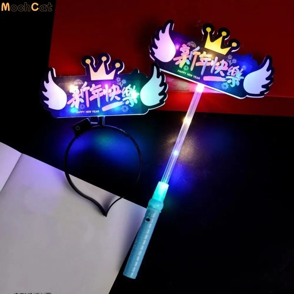 Photo Props Plastic LED Glow Hair Bands Fun Cartoon Flashing Light Headband Glowing in Dark New Year Glow Sticks New Year Party
Photo Props Plastic LED Glow Hair Bands Fun Cartoon Flashing Light Headband Glowing in Dark New Year Glow Sticks New Year Party