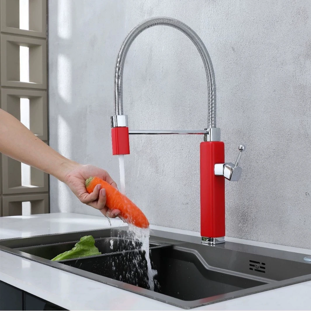 Colored Brass Spring Single-Hole Bathroom Basin Faucet Red/Green Hot And Cold Mixed Function Basin Tap for Bathroom
Colored Brass Spring Single-Hole Bathroom Basin Faucet Red/Green Hot And Cold Mixed Function Basin Tap for Bathroom