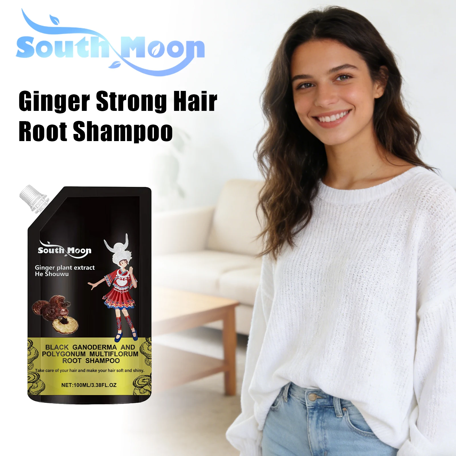 Имбирный шампунь для укрепления корней волос, утолщения и питания волос, восстановления кожи головы, контроля жирности и против пушистости, освежающий.
Имбирный шампунь для укрепления корней волос, утолщения и питания волос, восстановления кожи головы, контроля жирности и против пушистости, освежающий.