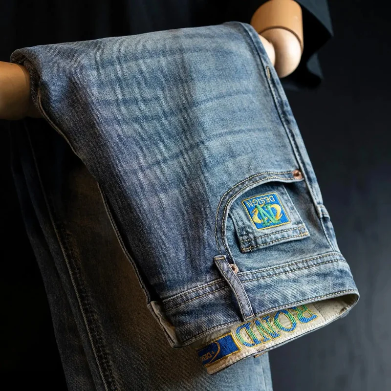 Men's Jeans 2026 Spring Summer New Collection, Regular Fit Straight Cut Denim Pants, Vintage Design with a Worn Look, High-Quali
Men's Jeans 2026 Spring Summer New Collection, Regular Fit Straight Cut Denim Pants, Vintage Design with a Worn Look, High-Quali