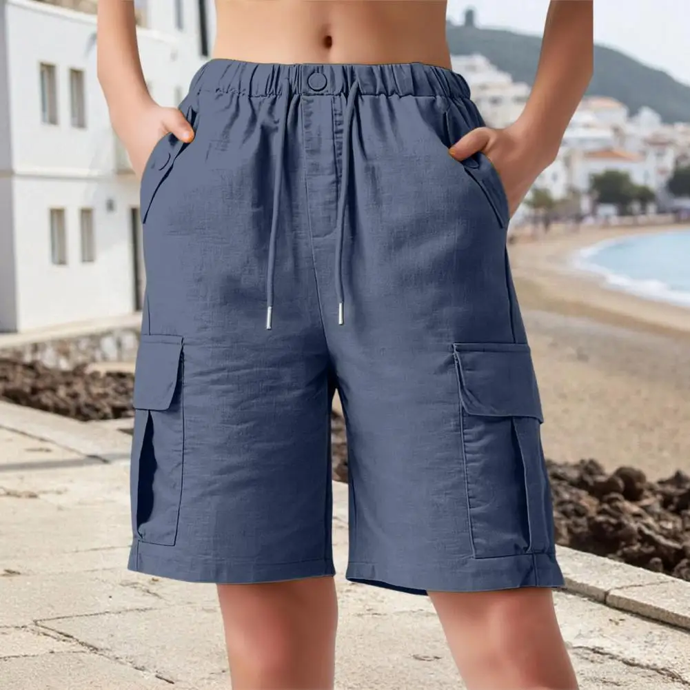 Women's Lightweight Cargo Shorts Casual Long Knee Length High Waisted Stretch Wide Leg Relaxed Fit Women Outdoor Hiking Shorts
Women's Lightweight Cargo Shorts Casual Long Knee Length High Waisted Stretch Wide Leg Relaxed Fit Women Outdoor Hiking Shorts