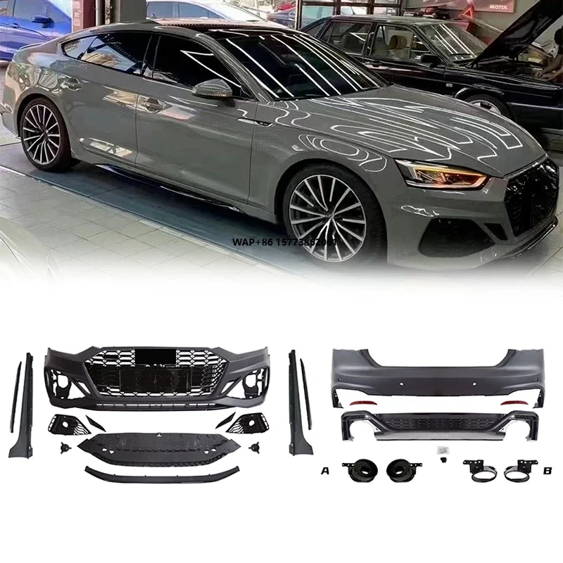 Bodykit for A5 2017-2021 Upgrade to RS5
Bodykit for A5 2017-2021 Upgrade to RS5