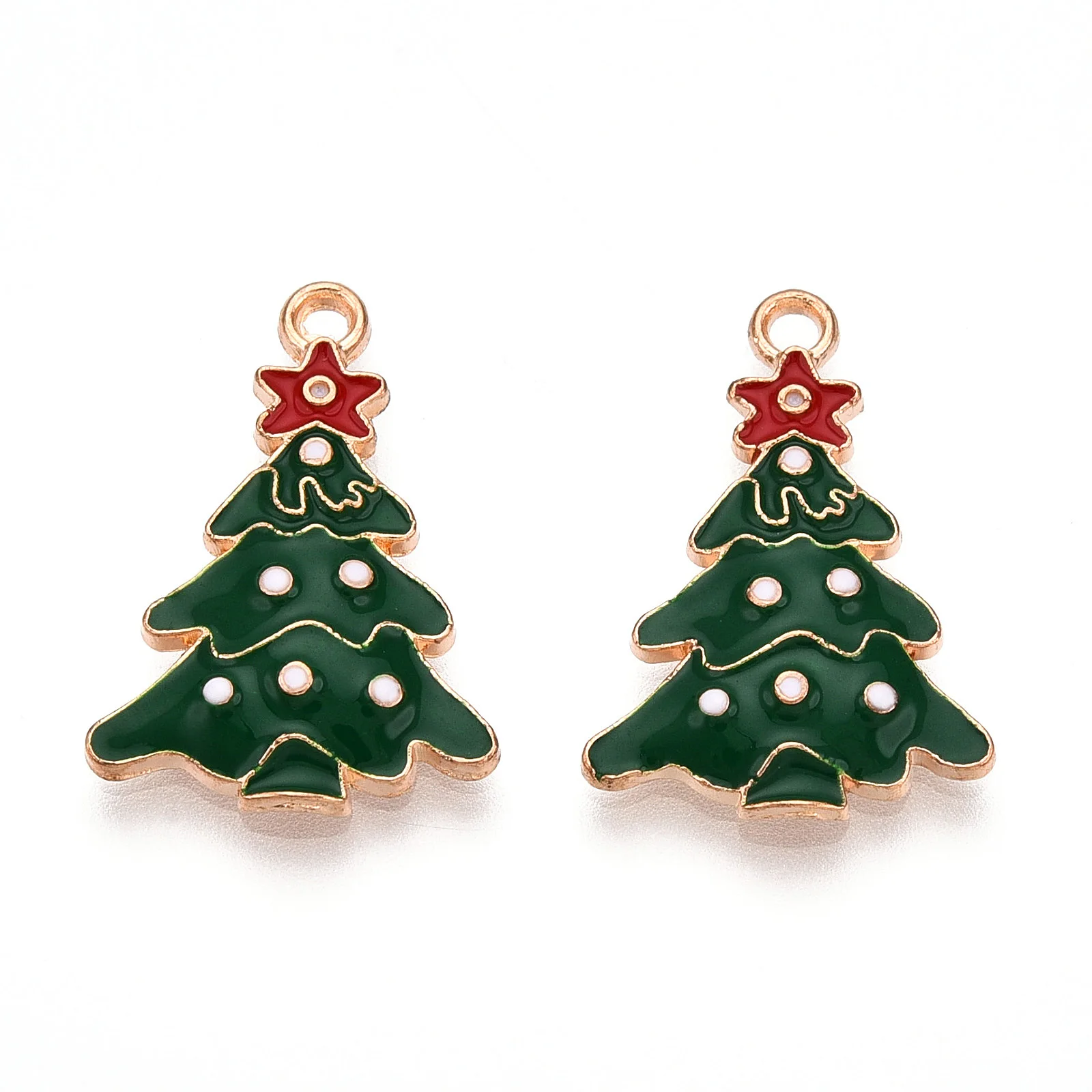 100pcs Christmas Theme Alloy Enamel Pendants Light Gold Christmas Tree for Making DIY Jewelry Necklace Earring Bracelet Supplies
100pcs Christmas Theme Alloy Enamel Pendants Light Gold Christmas Tree for Making DIY Jewelry Necklace Earring Bracelet Supplies
