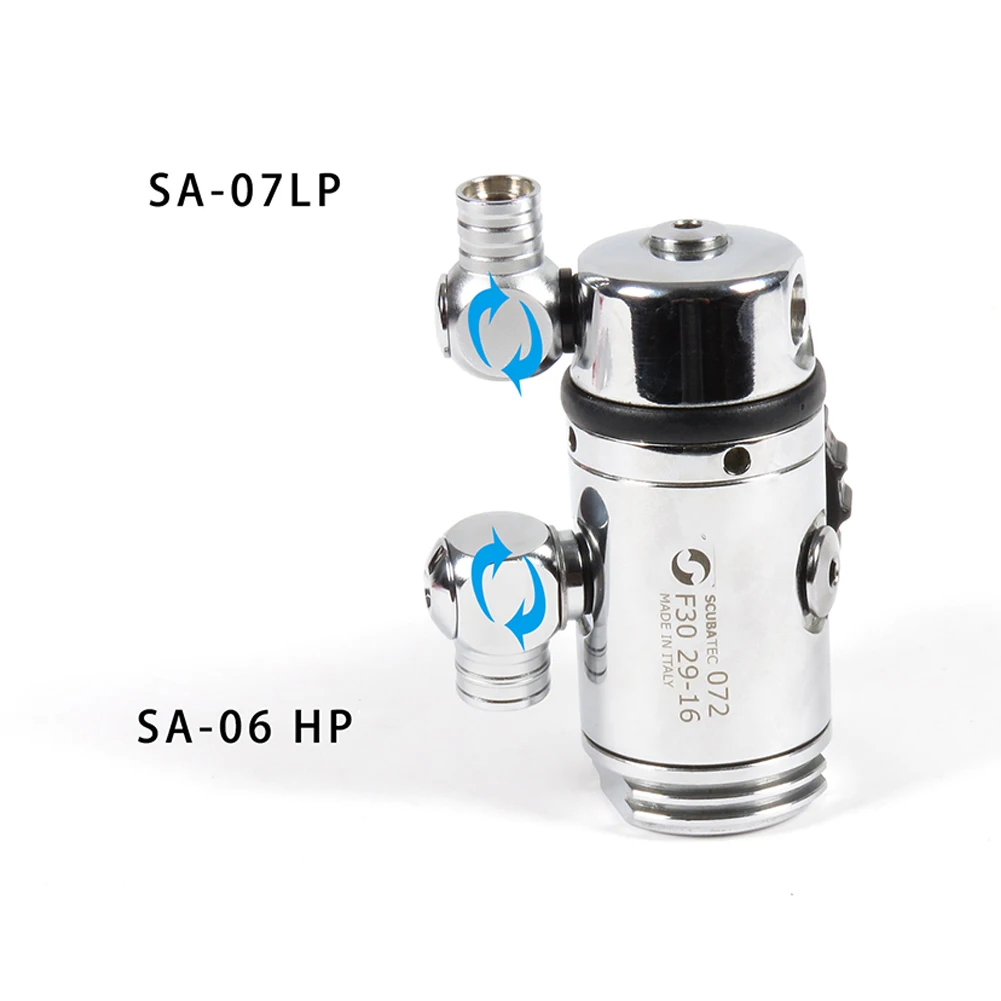 Connector Swivel Adaptor Silver 1st First Stage 360° Roation LP/HP Port Swivel Connector Scuba Diving Hot Selling
Connector Swivel Adaptor Silver 1st First Stage 360° Roation LP/HP Port Swivel Connector Scuba Diving Hot Selling