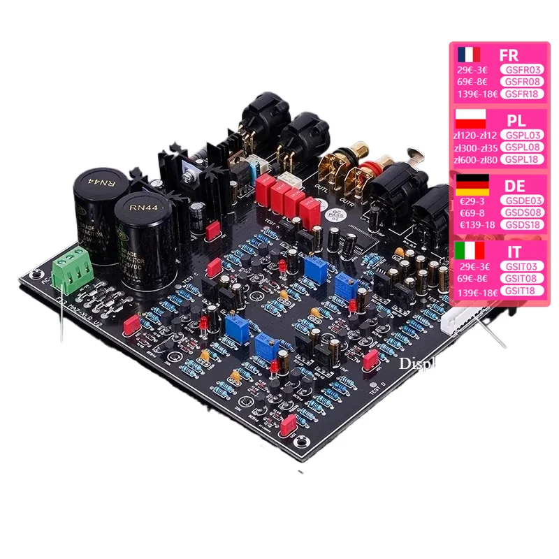 Malan HDAM HI-END fully balanced high-end preamplifier finished infrared remote control
Malan HDAM HI-END fully balanced high-end preamplifier finished infrared remote control