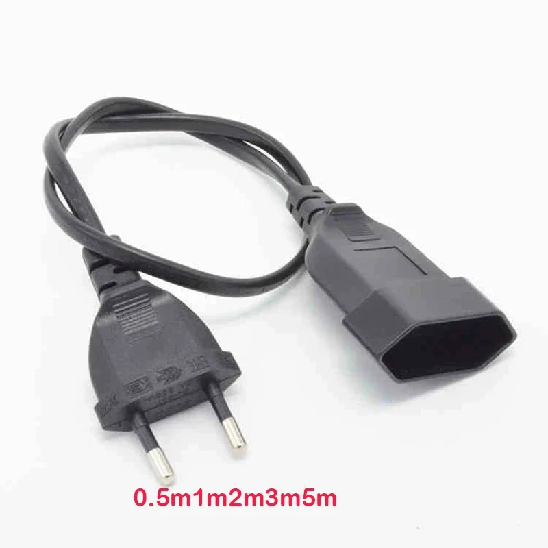 EU Male To Female Power Extension Cable, 2-conductor Power Adapter Cable for PC Computer PDU UPS 0.5M/1M/2M/3M/4M/5M
EU Male To Female Power Extension Cable, 2-conductor Power Adapter Cable for PC Computer PDU UPS 0.5M/1M/2M/3M/4M/5M