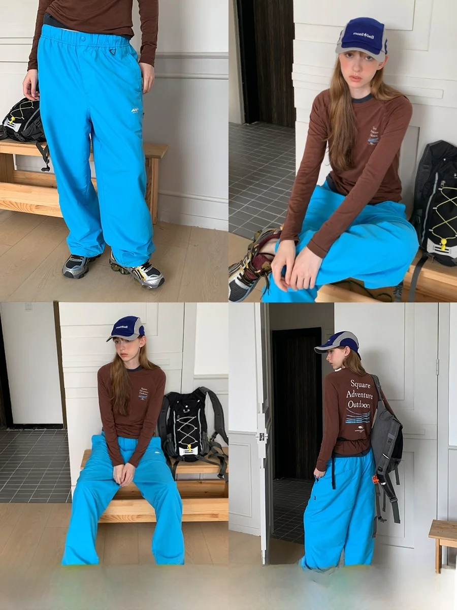 Waterproof Casual Hiking Pants Women's Loose Wide Leg Soldier Pants Outdoor Mountain Series Lightweight Breathable Long Trousers
Waterproof Casual Hiking Pants Women's Loose Wide Leg Soldier Pants Outdoor Mountain Series Lightweight Breathable Long Trousers