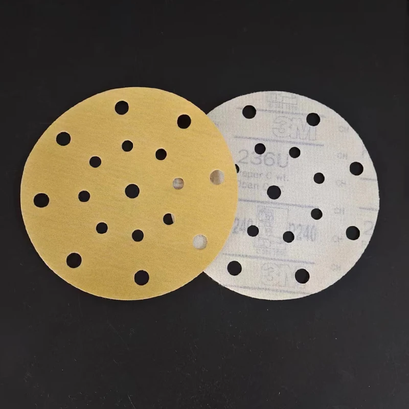 3M236U round sandpaper 6 inch 17 holes flocking dry sandpaper 150MM yellow sandpaper car paint polishing 80-400grit
3M236U round sandpaper 6 inch 17 holes flocking dry sandpaper 150MM yellow sandpaper car paint polishing 80-400grit