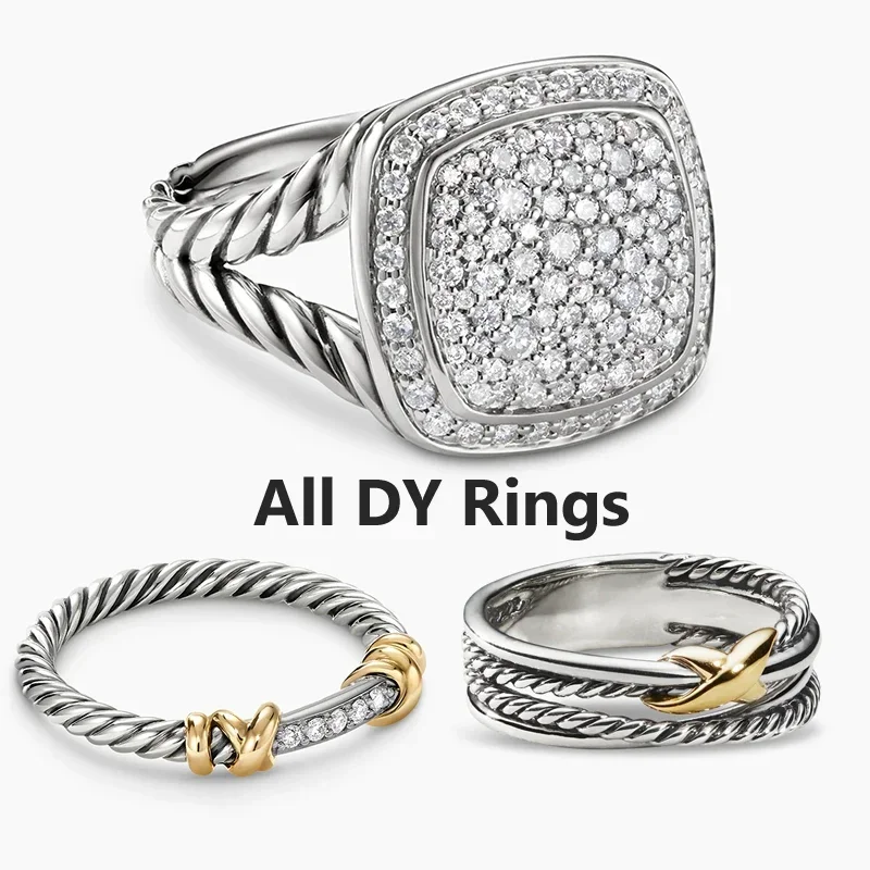 HY Hot 2025 Fashion Women's Jewelry Finish DYs92 Silver Ring Is The Best Choice for Party Gifts
HY Hot 2025 Fashion Women's Jewelry Finish DYs92 Silver Ring Is The Best Choice for Party Gifts