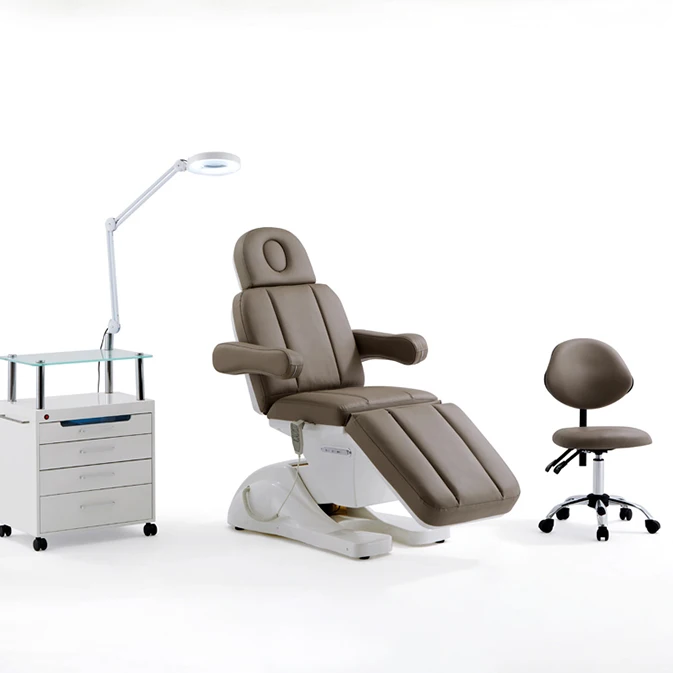 3/4-Motor Electric Massage Table with Removable Arms - Multi-Functional Facial/Nail/Tattoo Bed for Salons
3/4-Motor Electric Massage Table with Removable Arms - Multi-Functional Facial/Nail/Tattoo Bed for Salons