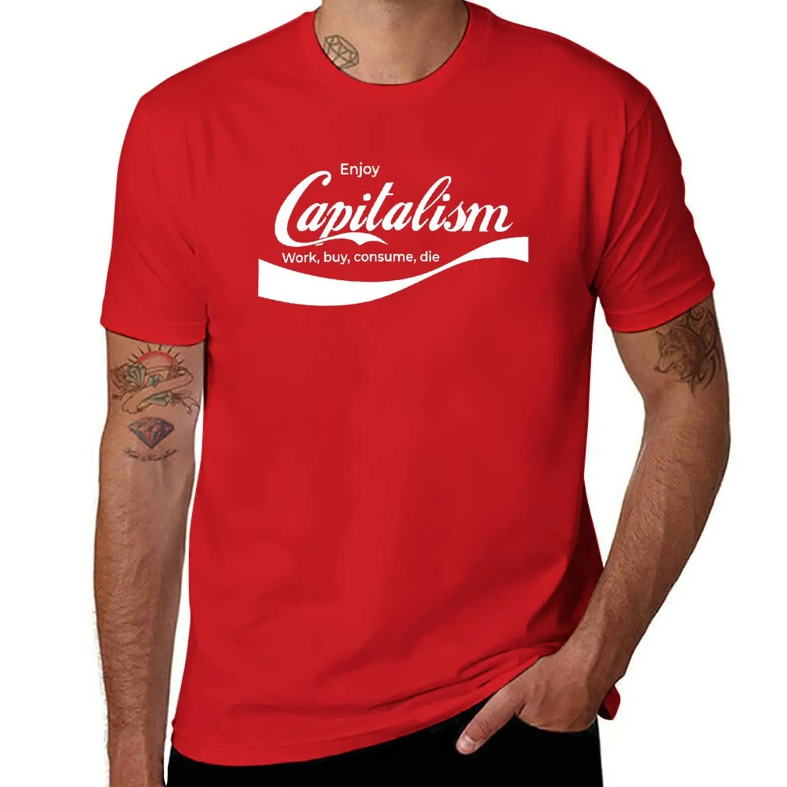 New Enjoy Capitalism T-Shirt T-shirt for a boy animal print shirt for boys heavyweight t shirts for men
New Enjoy Capitalism T-Shirt T-shirt for a boy animal print shirt for boys heavyweight t shirts for men