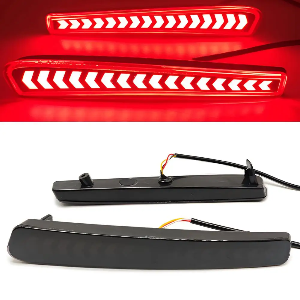 Black Lens Arrowhead Style LED Rear Bumper Tail Fog Reflector Light Fit for Toyota Corolla DC 12V
Black Lens Arrowhead Style LED Rear Bumper Tail Fog Reflector Light Fit for Toyota Corolla DC 12V