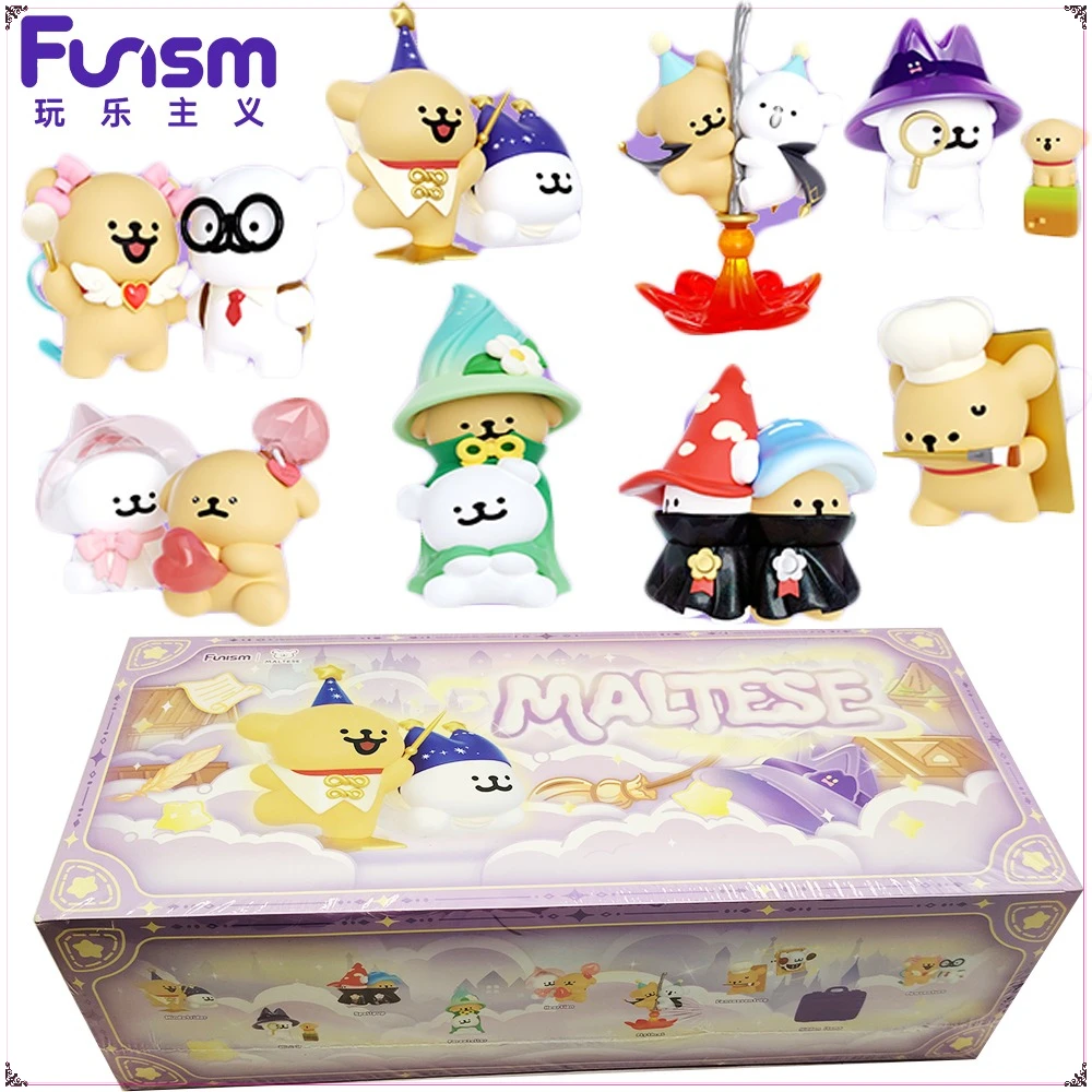 Original Funism Maltese Magic Adventure Team Series Blind Box Cute Anime Figures Handmade Decorative Model Ornaments Toys Gifts
Original Funism Maltese Magic Adventure Team Series Blind Box Cute Anime Figures Handmade Decorative Model Ornaments Toys Gifts