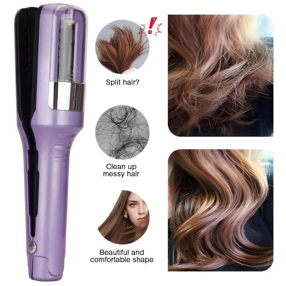 Rechargeable hair clipper, women's split hair clipper, wireless automatic split hair removal device, USB rechargeable portable,
Rechargeable hair clipper, women's split hair clipper, wireless automatic split hair removal device, USB rechargeable portable,