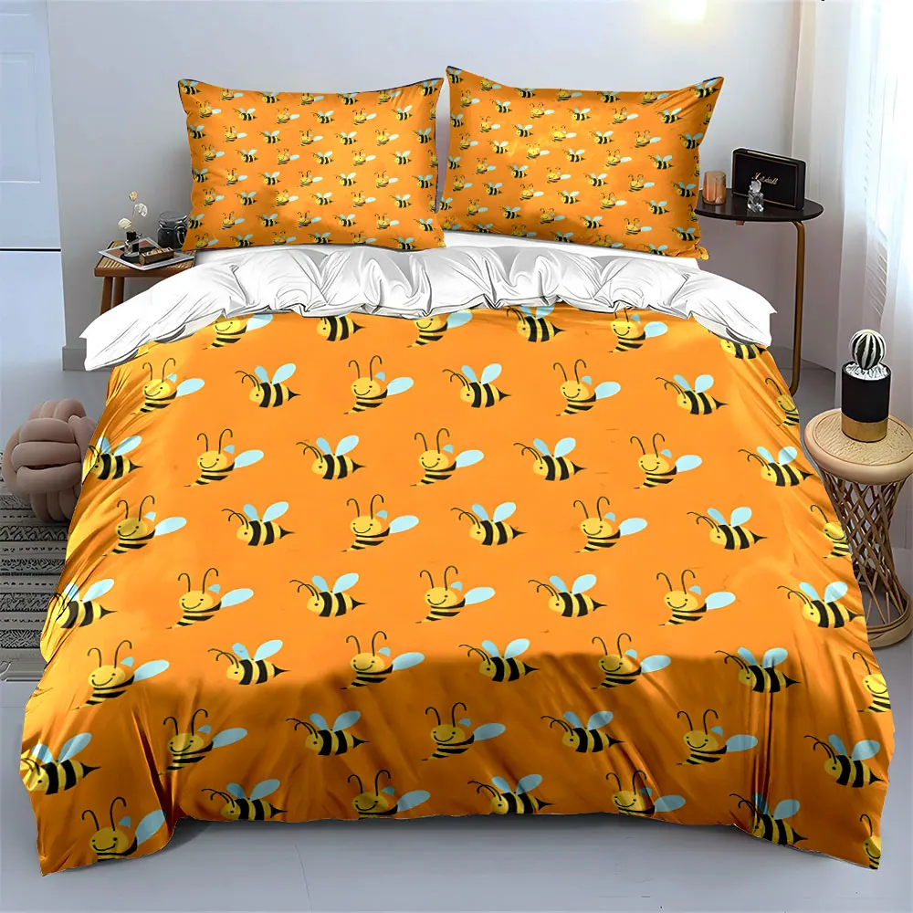 "Bee-Themed Three-Piece Set" Multiple sizes kid's and adults' bedroom Exquisite 3PC bedding set, gift
"Bee-Themed Three-Piece Set" Multiple sizes kid's and adults' bedroom Exquisite 3PC bedding set, gift