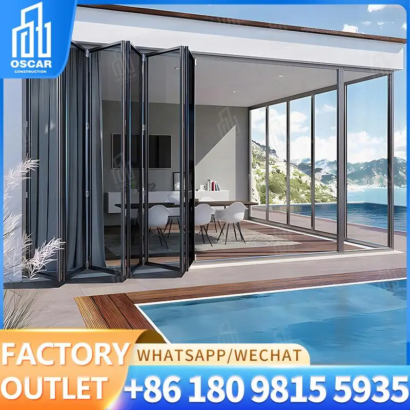 Customizable Factory Made Bi folding Door for Office Spaces in Europe Innovative Function Bifold Door
Customizable Factory Made Bi folding Door for Office Spaces in Europe Innovative Function Bifold Door