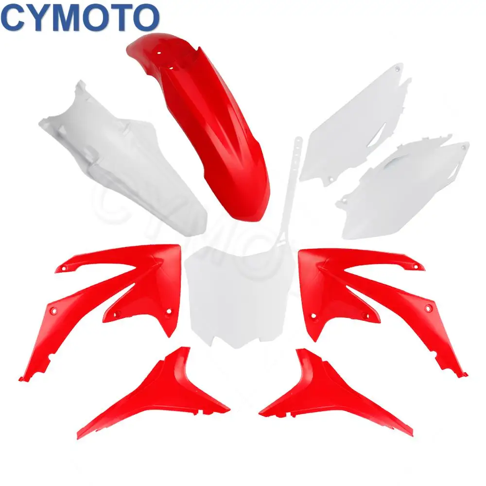 Motorcycle Complete Fairing Kit For HONDA CRF450R 2009-2012 CRF250R 2010-2013 Front Fender Rear Fender Side Number Plates
Motorcycle Complete Fairing Kit For HONDA CRF450R 2009-2012 CRF250R 2010-2013 Front Fender Rear Fender Side Number Plates