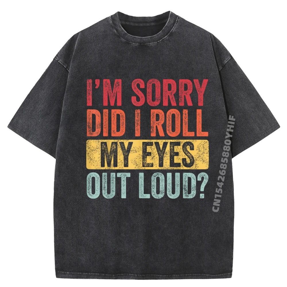 Graphic Tees Retro Washed T Shirts I'm Sorry Did I Roll Women's T-shirts Letter Printed Tees Hip Hop
Graphic Tees Retro Washed T Shirts I'm Sorry Did I Roll Women's T-shirts Letter Printed Tees Hip Hop