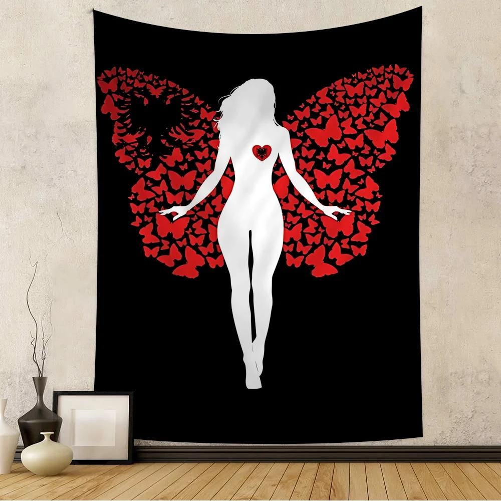 A-Albania Flag Tapestry Art Printing Japanese Wall Tapestry Anime Wall Hanging Home Decor
A-Albania Flag Tapestry Art Printing Japanese Wall Tapestry Anime Wall Hanging Home Decor