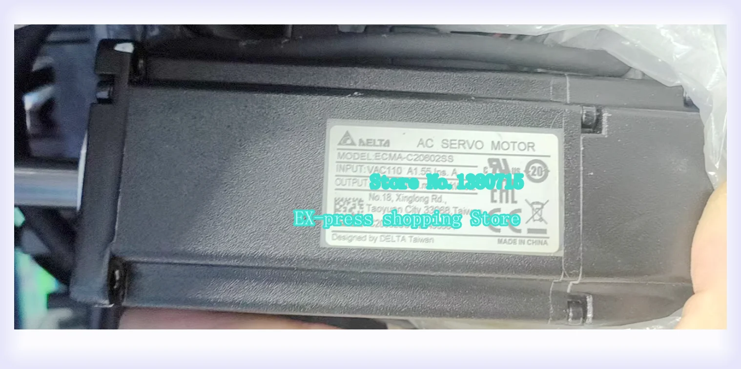 New Original ECMA-C20602SS 220V 200W 0.64NM 3000rpm AC Servo Motor Oil Seal Brake
New Original ECMA-C20602SS 220V 200W 0.64NM 3000rpm AC Servo Motor Oil Seal Brake