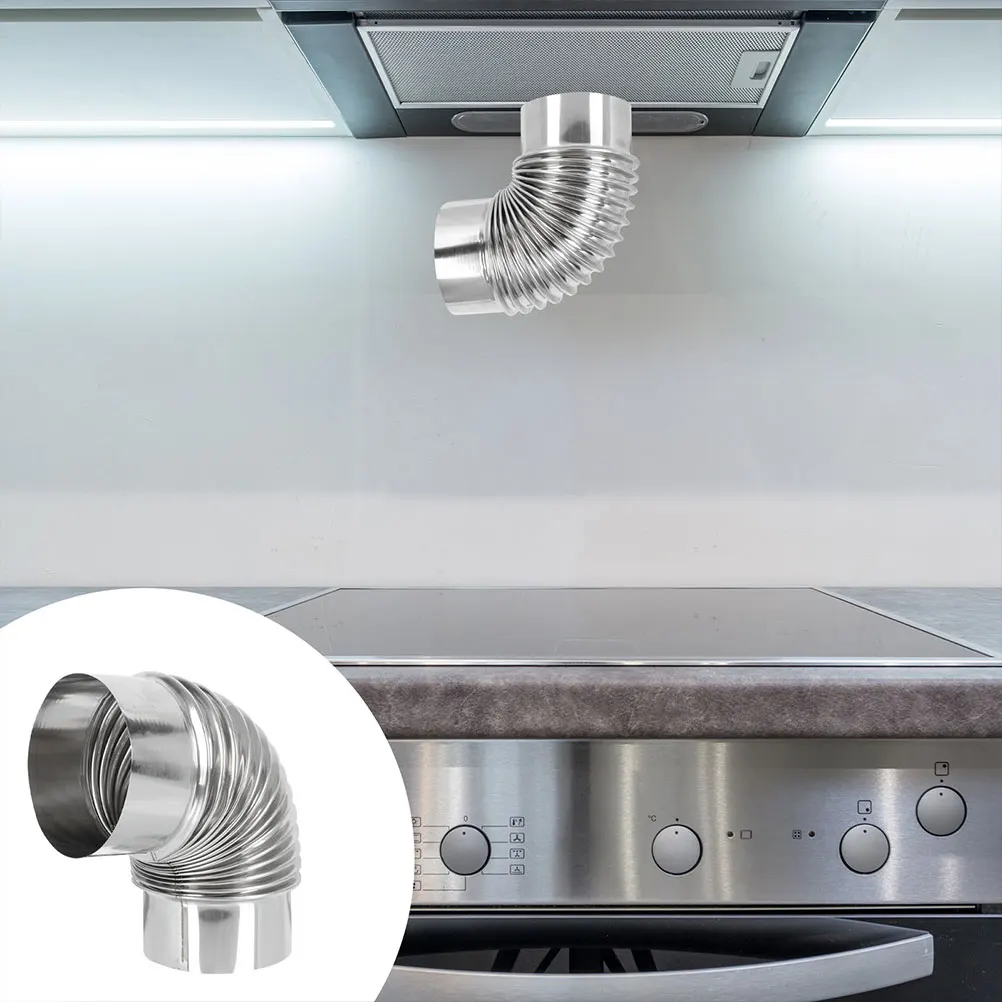 Stainless Steel Chimney Tubing Stove Pipe Flexible Hose Exhaust Pipes Ventilation Kitchen Fireplace Durable Easy
Stainless Steel Chimney Tubing Stove Pipe Flexible Hose Exhaust Pipes Ventilation Kitchen Fireplace Durable Easy