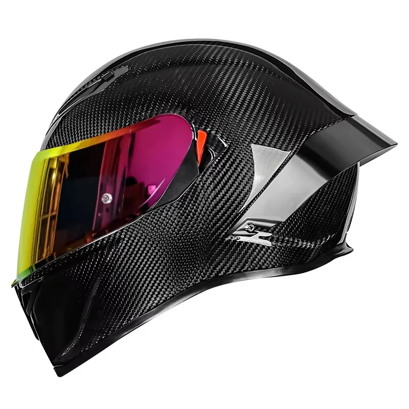 Airo Custom Top Quality Carbon Fiber Full Face Motorcycle Helmet DOT Approved Dual Visor Novel Big Spoiler Racing Crash Helmets
Airo Custom Top Quality Carbon Fiber Full Face Motorcycle Helmet DOT Approved Dual Visor Novel Big Spoiler Racing Crash Helmets
