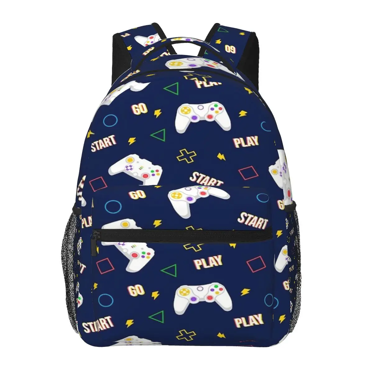 Video Game Controller Control Student Backpack School Bag Hiking Travel Daypack for Boys Girls Fashion Bookbag Shoulder Bags
Video Game Controller Control Student Backpack School Bag Hiking Travel Daypack for Boys Girls Fashion Bookbag Shoulder Bags