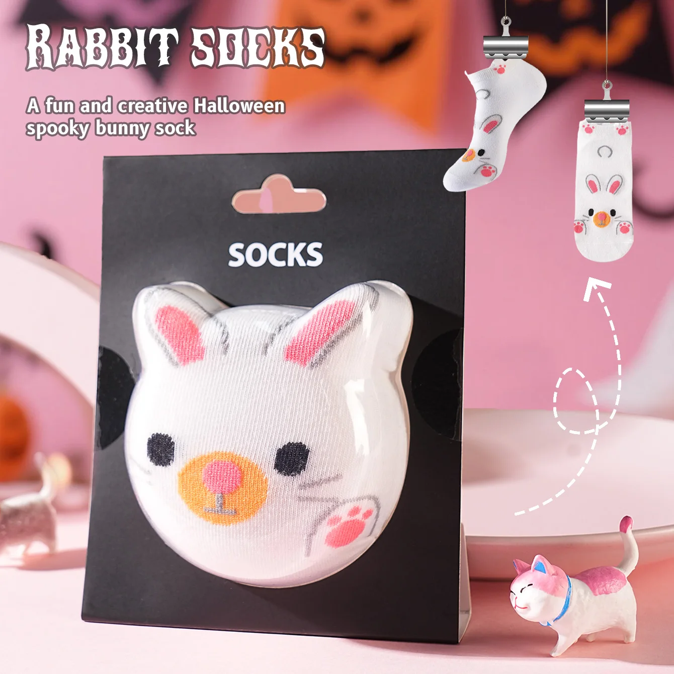 1 Pair of Short Men's Socks, Suitable for Both Men and Women, Novelty and Fun Colorful Animal Rabbit Gift Box Socks, European and American Fashion Trendy Style, Comfortable and Breathable, Party Casual Novelty Gift, Valentine's Day, Christmas, Santa Claus
1 Pair of Short Men's Socks, Suitable for Both Men and Women, Novelty and Fun Colorful Animal Rabbit Gift Box Socks, European and American Fashion Trendy Style, Comfortable and Breathable, Party Casual Novelty Gift, Valentine's Day, Christmas, Santa Claus