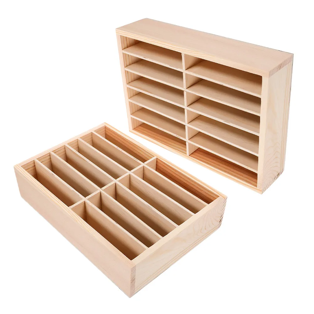 2Pcs Wooden Phone Holder 12 Compartment Storage Box for Office Classroom Meeting Room Organizer Phone Management Box
2Pcs Wooden Phone Holder 12 Compartment Storage Box for Office Classroom Meeting Room Organizer Phone Management Box