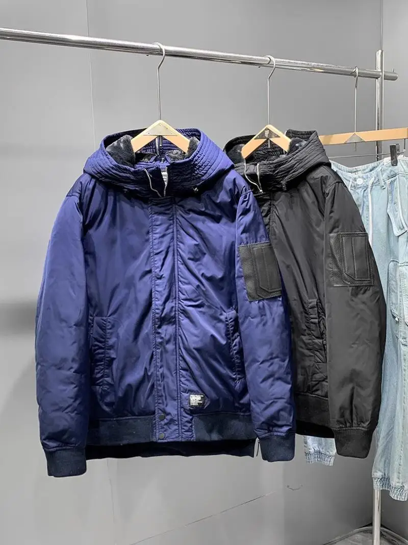 Warmth 90 down Hooded Men's Faionable down Jaet Youth Trendy Loose Fit Multi ket Daily Wear Zipper Closure Color
Warmth 90 down Hooded Men's Faionable down Jaet Youth Trendy Loose Fit Multi ket Daily Wear Zipper Closure Color