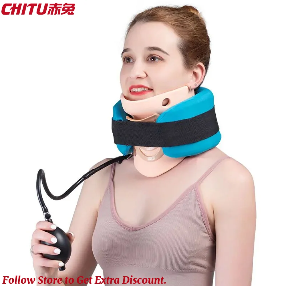 Neck Tractor Stretcher Cervical Brace Traction Medical Spine Posture Correction Collar Pain Relief Orthopedic Support Device
Neck Tractor Stretcher Cervical Brace Traction Medical Spine Posture Correction Collar Pain Relief Orthopedic Support Device