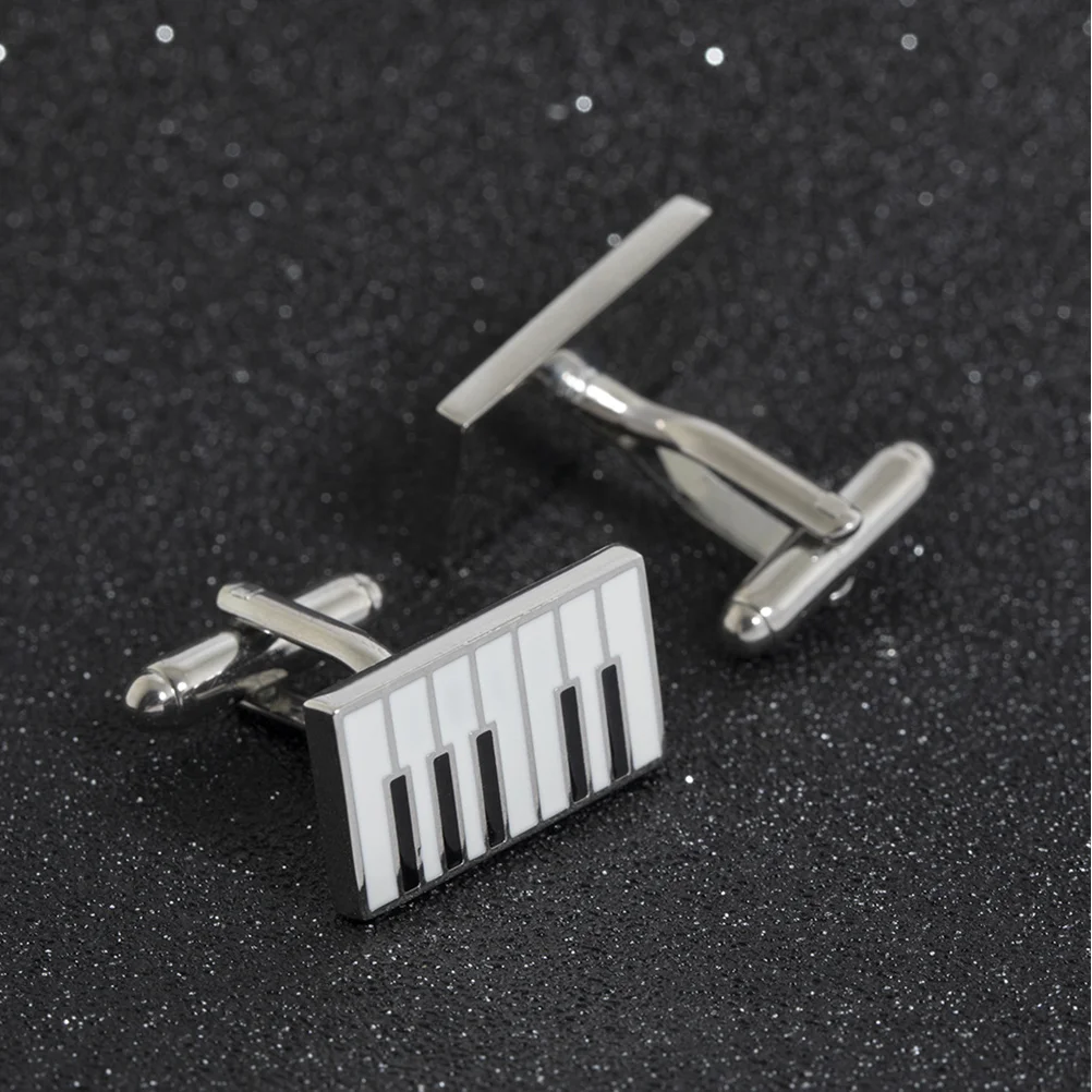 1 Pair Pretty Piano Cufflinks Shirt Sleeve Cufflinks Piano Modeling Shirt Studs Suit Studs Cuff Links
1 Pair Pretty Piano Cufflinks Shirt Sleeve Cufflinks Piano Modeling Shirt Studs Suit Studs Cuff Links
