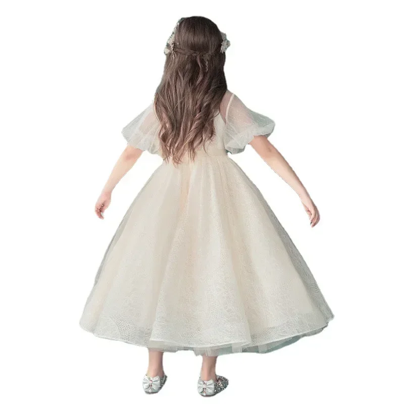 Children's wedding dress, little girl's birthday princess dress, fluffy gauze, flower girl piano performance dress, host evening
Children's wedding dress, little girl's birthday princess dress, fluffy gauze, flower girl piano performance dress, host evening