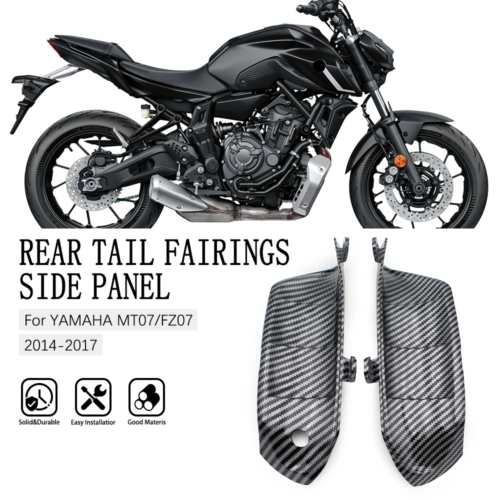 Matte black Motorcycle Parts Rear Tail Fairing kit Fit For YAMAHA MT07 MT-07 MT 07 FZ-07 FZ07 2012 2013 2014 2015 2016 2017
Matte black Motorcycle Parts Rear Tail Fairing kit Fit For YAMAHA MT07 MT-07 MT 07 FZ-07 FZ07 2012 2013 2014 2015 2016 2017