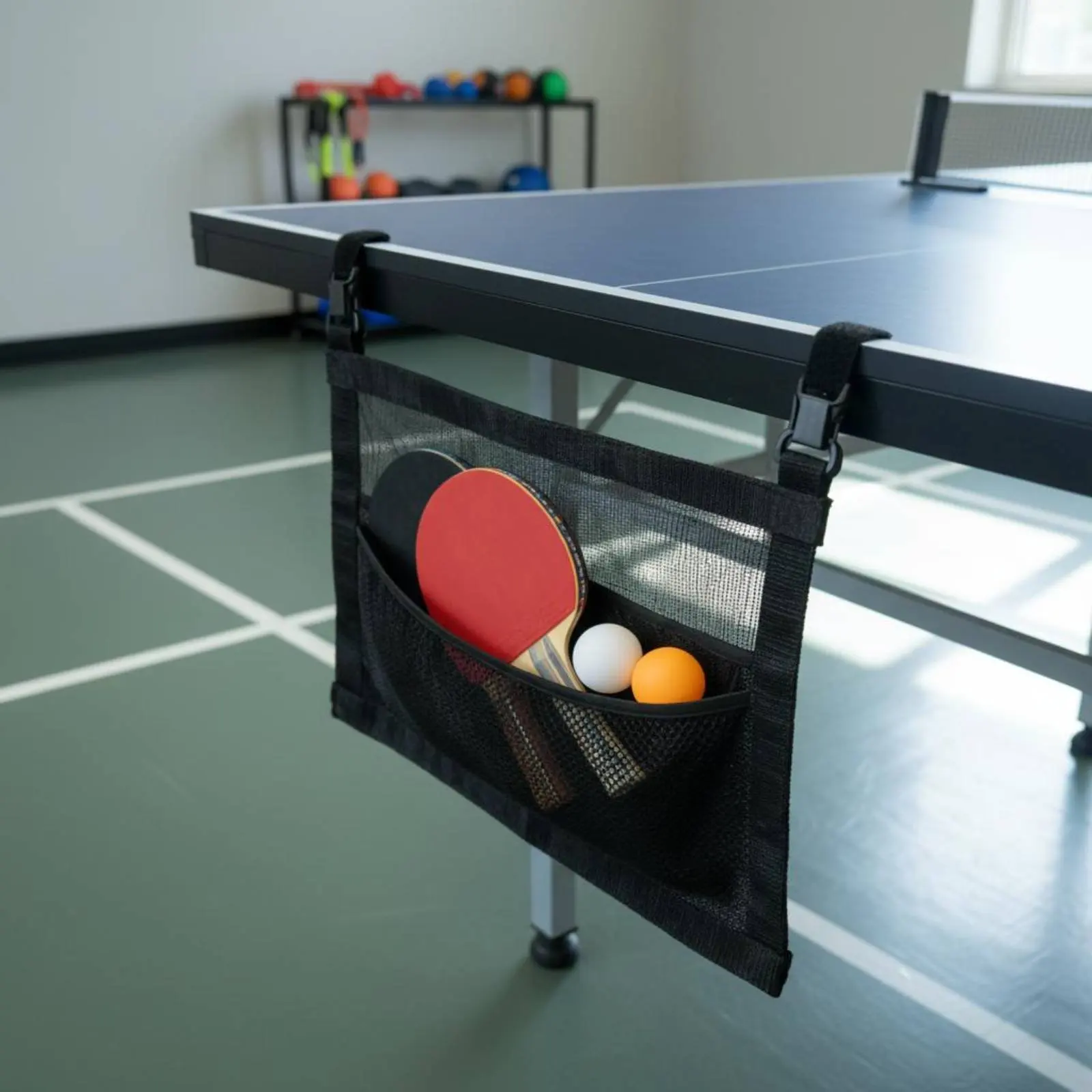 Table Tennis Paddle Holder Space Saving Table Tennis Paddle Holder Pickleball Gear Bag Ventilated Hanging Mesh Pocket Portable
Table Tennis Paddle Holder Space Saving Table Tennis Paddle Holder Pickleball Gear Bag Ventilated Hanging Mesh Pocket Portable