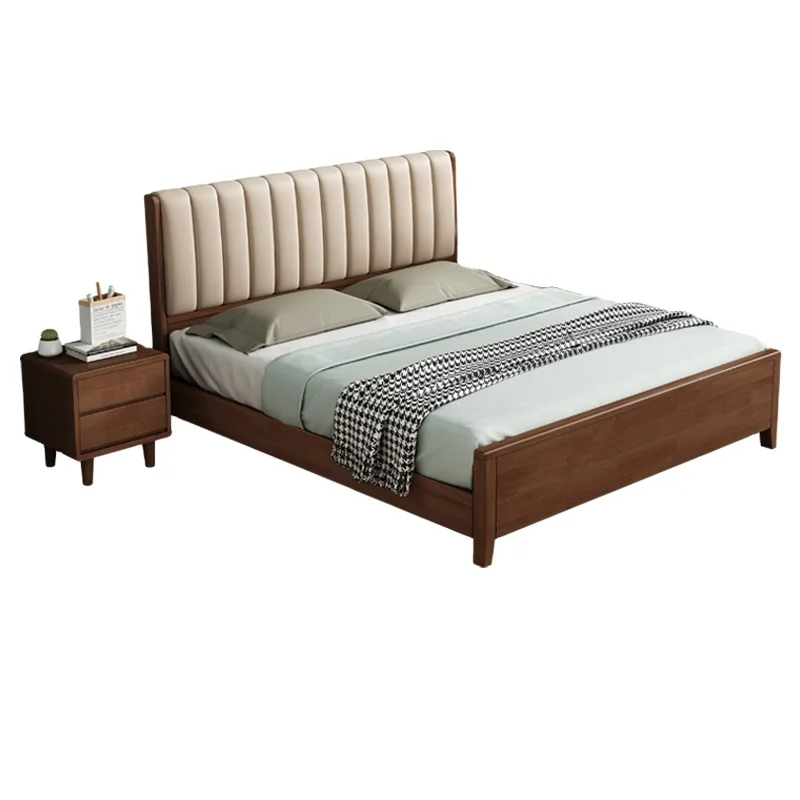 Simple 1.8 Queen Size Solid Wood Bed Soft Bao Bao Big Mado 1.5M Economy Bed Frame for Bedroom Rental
Simple 1.8 Queen Size Solid Wood Bed Soft Bao Bao Big Mado 1.5M Economy Bed Frame for Bedroom Rental