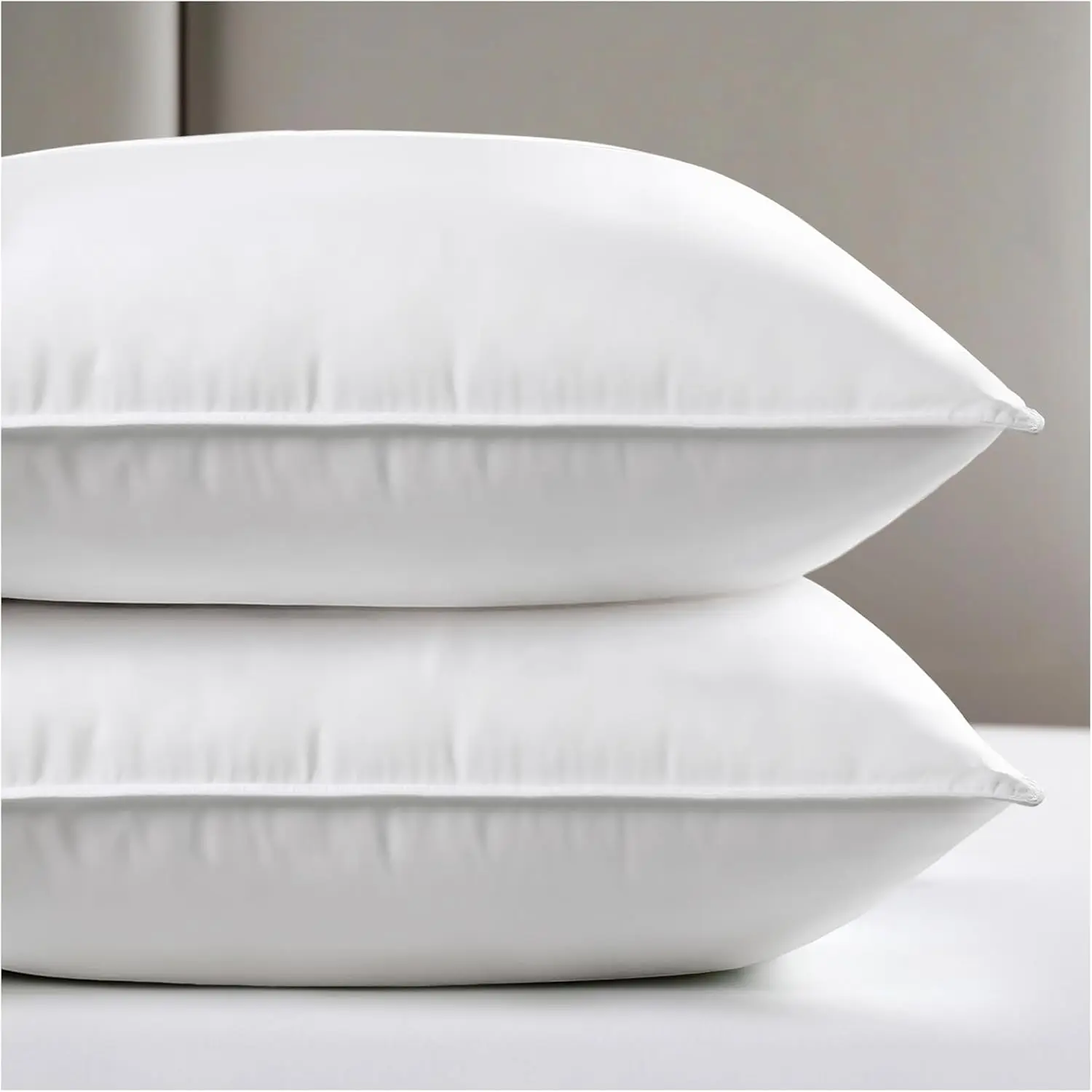 Hotel Collection Down Alternative Pillows Queen Size Set of 2, Soft & Supportive for Back, Stomach, Side Sleepers, White
Hotel Collection Down Alternative Pillows Queen Size Set of 2, Soft & Supportive for Back, Stomach, Side Sleepers, White