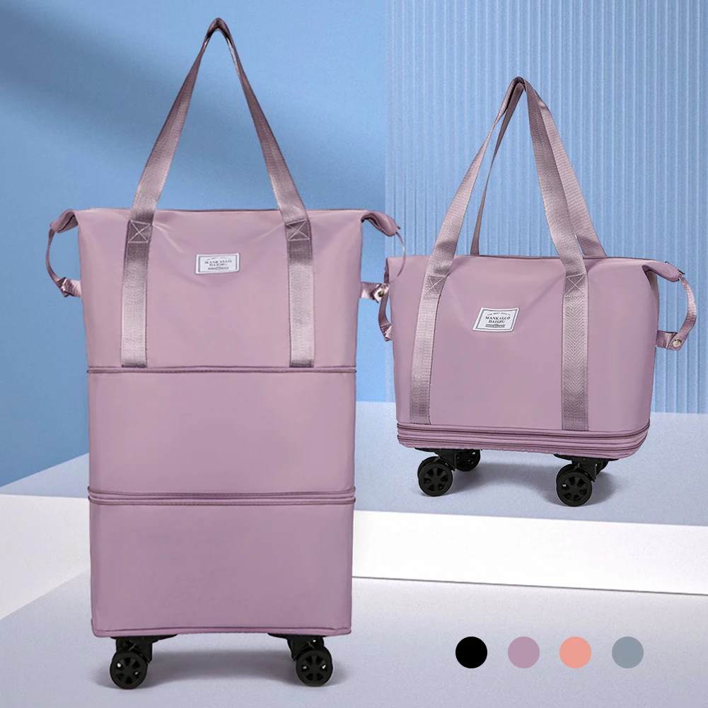 Expandable Duffle Pack Large Capacity Luggage Rolling Bags Oxford Cloth Dry-Wet Separation Unisex Business Trip Bag
Expandable Duffle Pack Large Capacity Luggage Rolling Bags Oxford Cloth Dry-Wet Separation Unisex Business Trip Bag