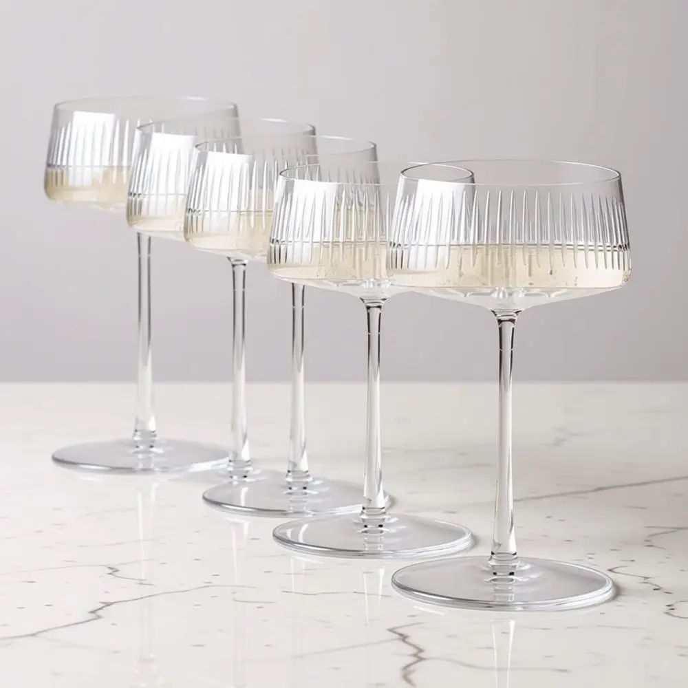 Набор из 6 бокалов для шампанского (9,25 унций), можно мыть в посудомоечной машине, элегантная посуда для торжеств и коктейлей, идеально подходит для подарков
Набор из 6 бокалов для шампанского (9,25 унций), можно мыть в посудомоечной машине, элегантная посуда для торжеств и коктейлей, идеально подходит для подарков