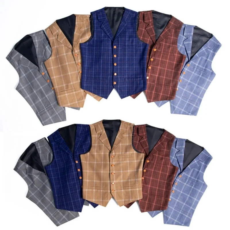 H179 Custom Slim Fit Vest Cotton and Linen Vest Casual Men's Linen Vest Thin Suit
H179 Custom Slim Fit Vest Cotton and Linen Vest Casual Men's Linen Vest Thin Suit