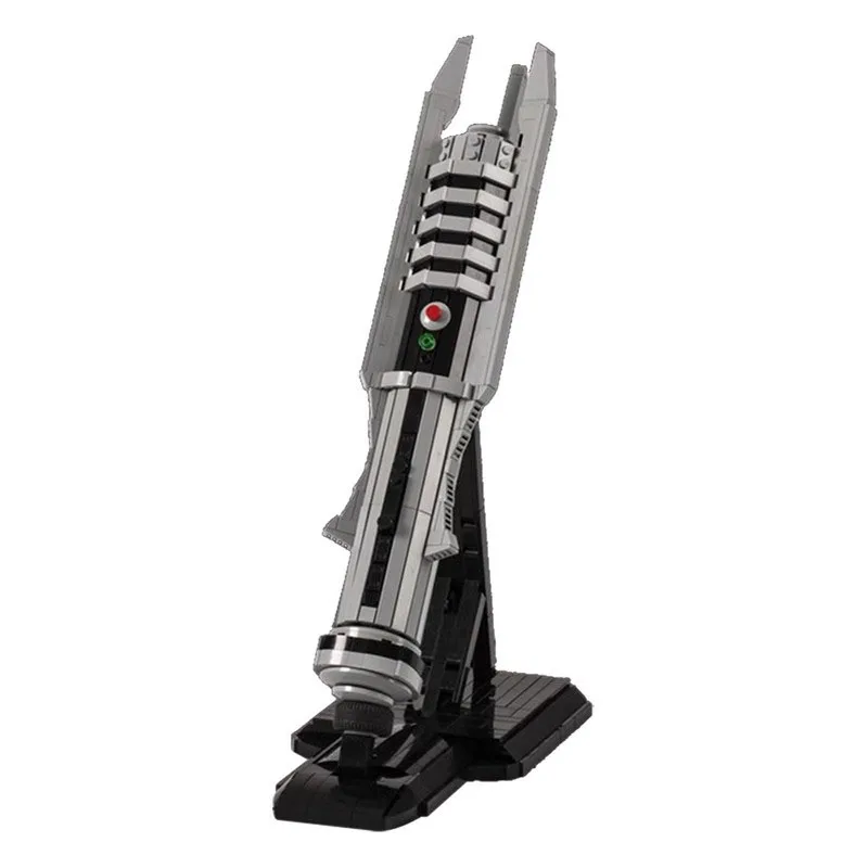 MOC Space Interstellar Darth Raven's Handheld Light Sword Small Particle Assembled Building Block Puzzle Toy
MOC Space Interstellar Darth Raven's Handheld Light Sword Small Particle Assembled Building Block Puzzle Toy