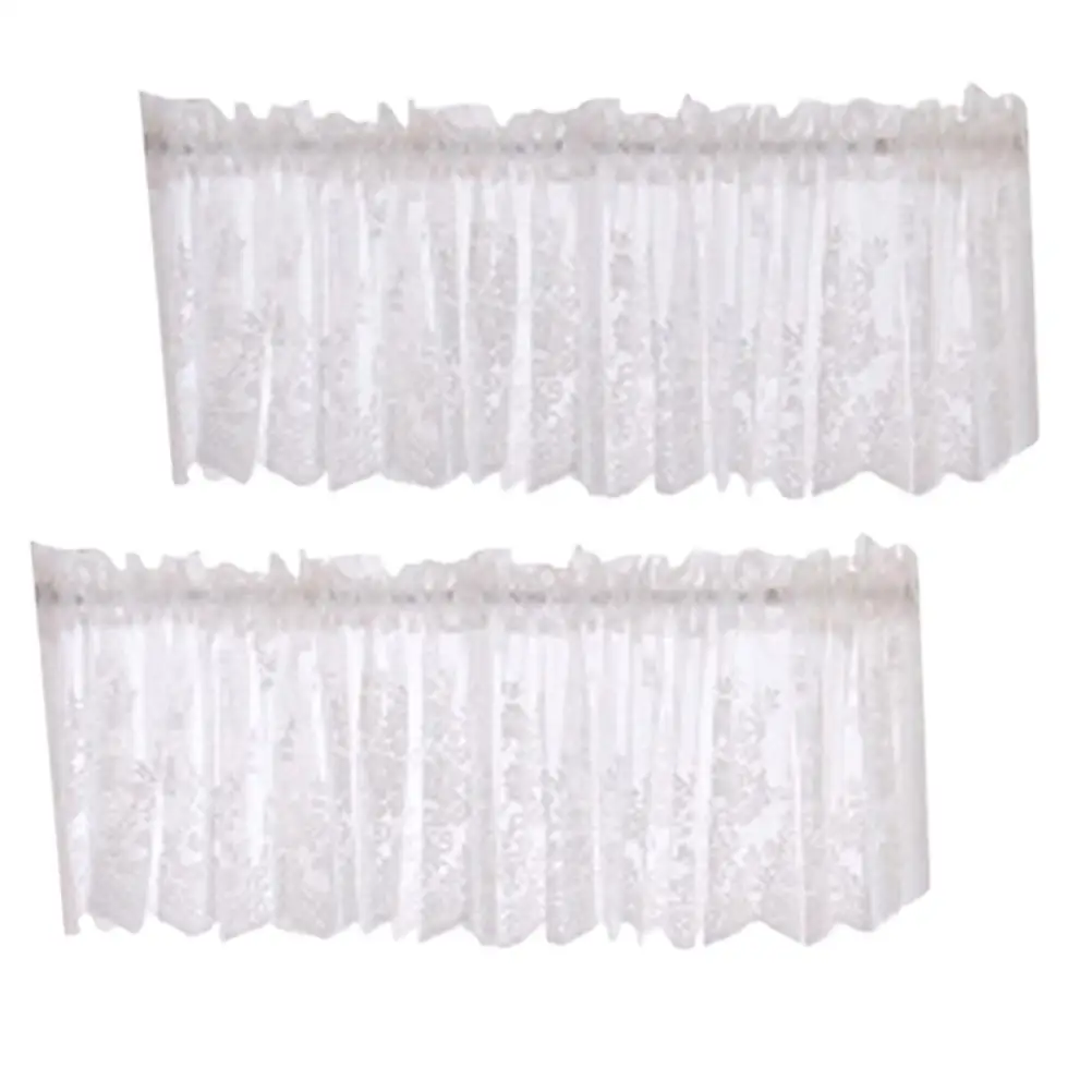 Lace Curtains Kitchen Door Window Linen Decorate Valances for Windows Half White
Lace Curtains Kitchen Door Window Linen Decorate Valances for Windows Half White