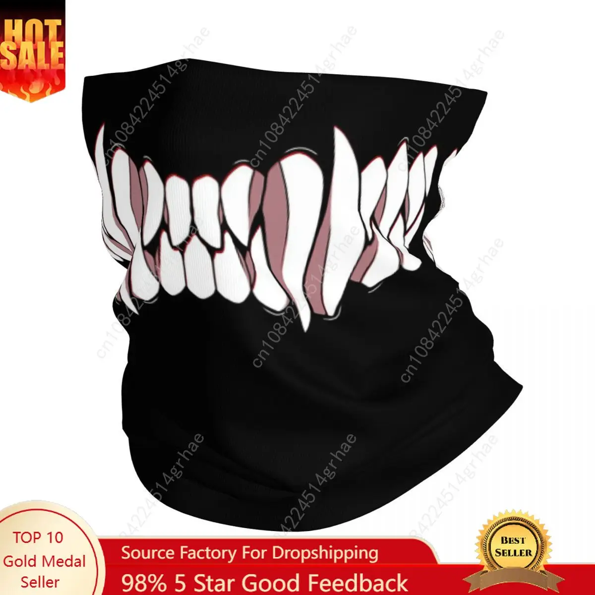 Monster Fangs Teeth Mask Bandana Neck Gaiter Printed Wrap Scarf Warm Balaclava Cycling For Men Women Adult All Season
Monster Fangs Teeth Mask Bandana Neck Gaiter Printed Wrap Scarf Warm Balaclava Cycling For Men Women Adult All Season