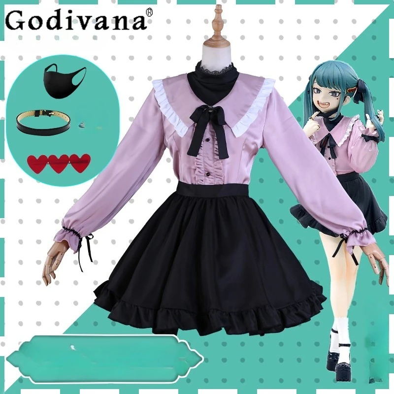 Cosplay Costume for Women Two Dimensional Game Anime Halloween Skirt Suit Female Long Sleeve Shirt and Mini Skirt Set
Cosplay Costume for Women Two Dimensional Game Anime Halloween Skirt Suit Female Long Sleeve Shirt and Mini Skirt Set