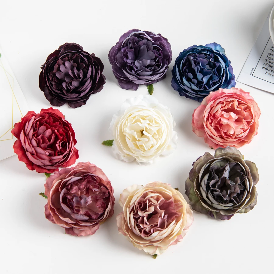 10Pcs Artificial Flowers Wedding Party Scrapbooking Christmas Craft Wreath Home Decortion Diy Silk Blue Peony Bridal Accessories
10Pcs Artificial Flowers Wedding Party Scrapbooking Christmas Craft Wreath Home Decortion Diy Silk Blue Peony Bridal Accessories