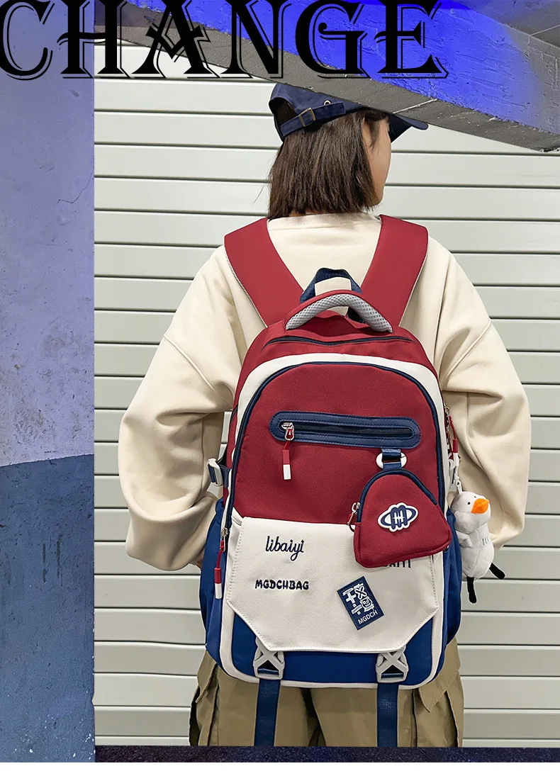 Регулируемый детский школьный рюкзак «Снова в школу» для мальчиков и девочек, легкий эргономичный дизайн, водонепроницаемая сумка для начальной школы 
Регулируемый детский школьный рюкзак «Снова в школу» для мальчиков и девочек, легкий эргономичный дизайн, водонепроницаемая сумка для начальной школы