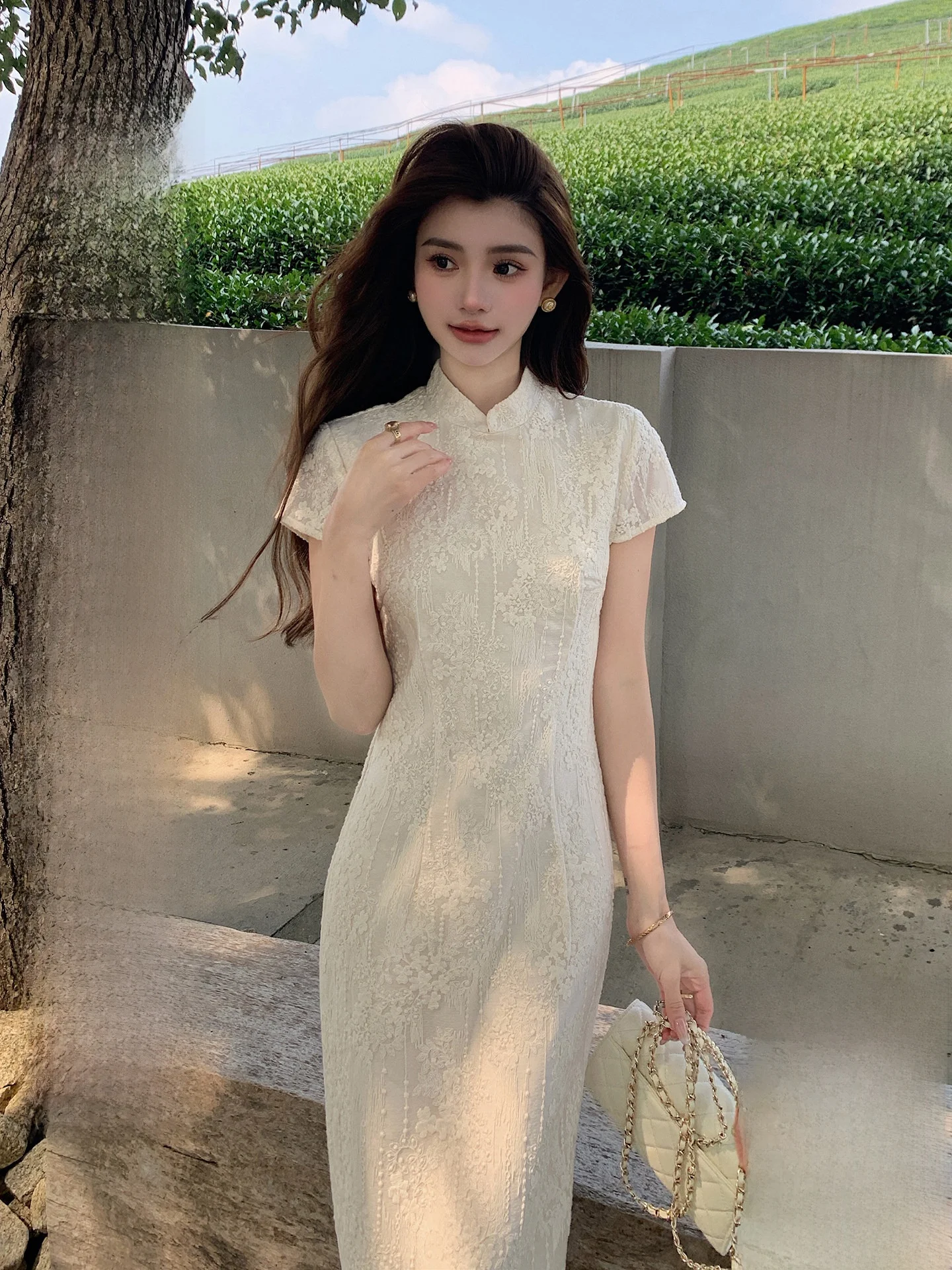 New Chinese Style Reformed Dress Women's Summer Small Size Waist Inward Long Skirt Breathable Polyester Fabric Shor...
New Chinese Style Reformed Dress Women's Summer Small Size Waist Inward Long Skirt Breathable Polyester Fabric Shor...
