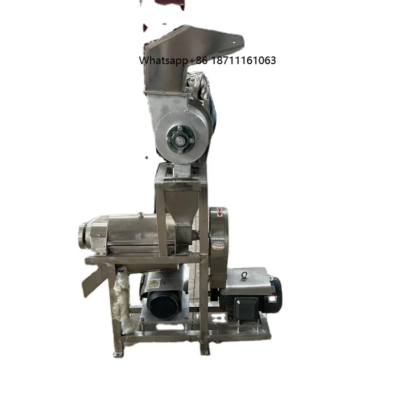 Industrial Crushing Juicing Machine Multifunctional Large-Scale Vegetable Juice-Pulp Separator for Snack Food Factories
Industrial Crushing Juicing Machine Multifunctional Large-Scale Vegetable Juice-Pulp Separator for Snack Food Factories