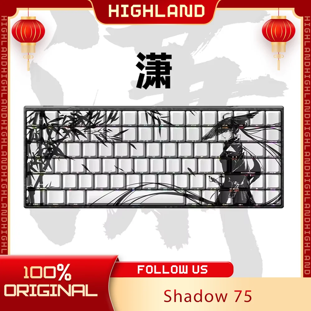 Механическая клавиатура Wlmouse Shadow 75, беспроводная 3-режимная прокладка, индивидуальный переключатель Shadow75, полностью кованая игровая клавиатура с карбоновым корпусом
Механическая клавиатура Wlmouse Shadow 75, беспроводная 3-режимная прокладка, индивидуальный переключатель Shadow75, полностью кованая игровая клавиатура с карбоновым корпусом